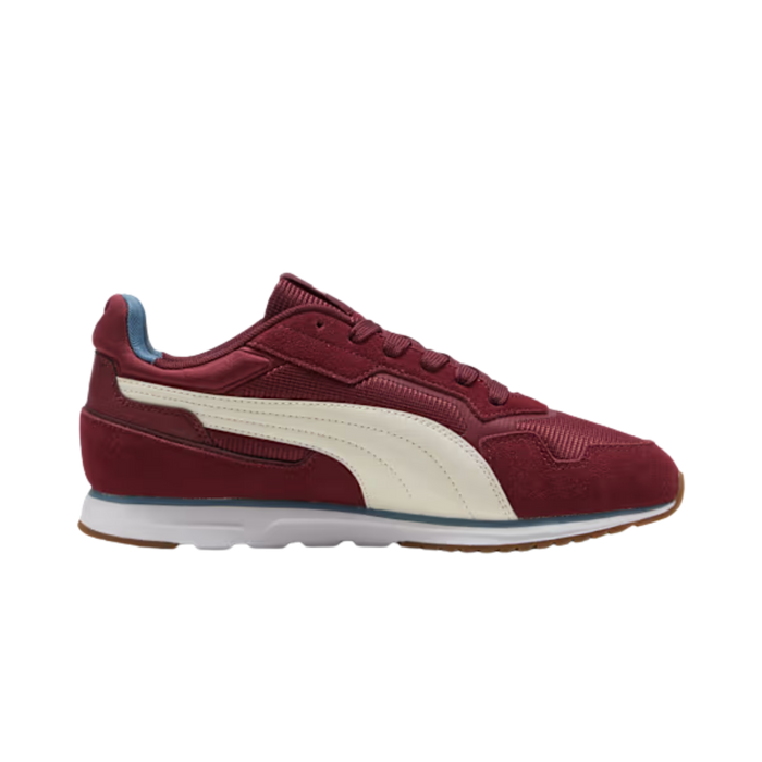Puma Men Softride ST Miler Sneakers - Ruby Shimmer Vapor Gray