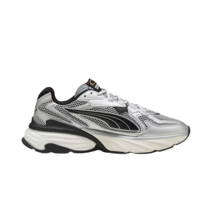 Puma Men Fade Sneakers - Silver Cool Mid Gray Black