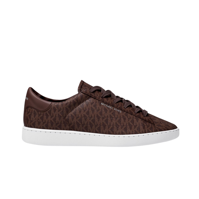 Michael Kors Men Reign Signature Leather Sneaker - Brown