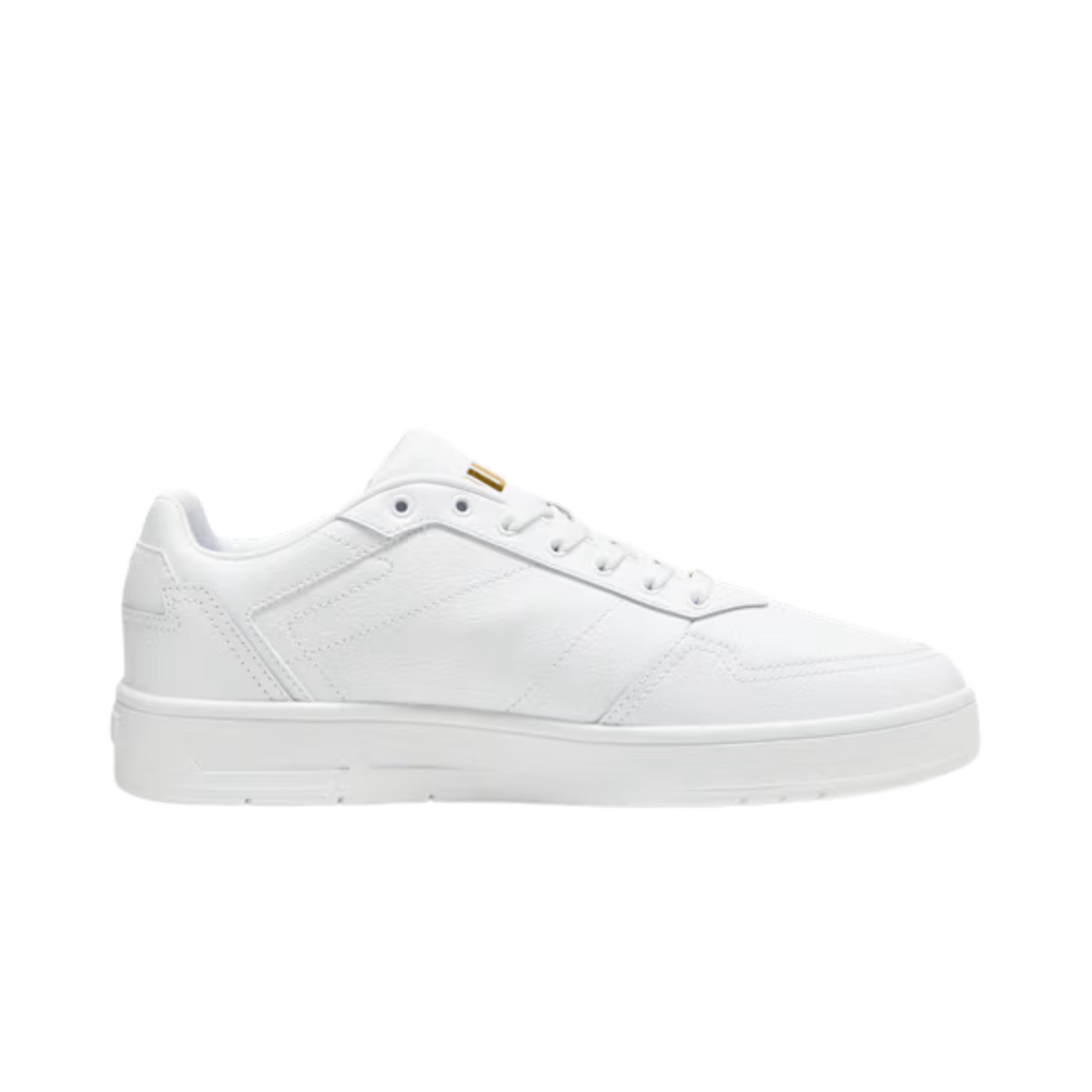 Puma Men Court Classic Lux Sneakers - White Gold
