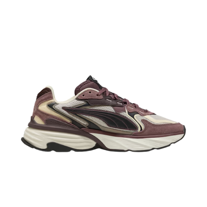 Puma Men Fade LS Sneakers - Silver Fog Rich Cocoa