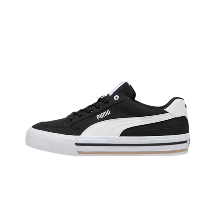 Puma Men Court Classic Vulcanized Formstrip Sneakers - Black White