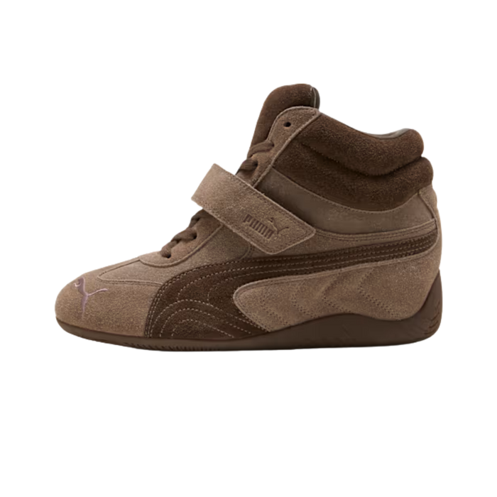 Puma Women Speedcat Wedge Sneakers - Totally Taupe Chocolate