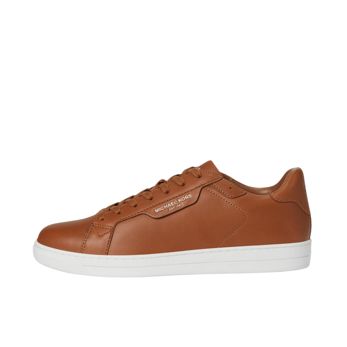 Michael Kors Men Keating Leather Sneaker - Luggage