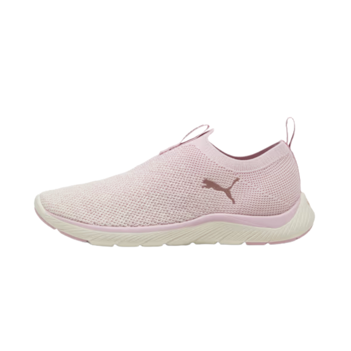 Puma Women Softride Remi Slip On Knit - Rose Mauve Warm White Rose Gold