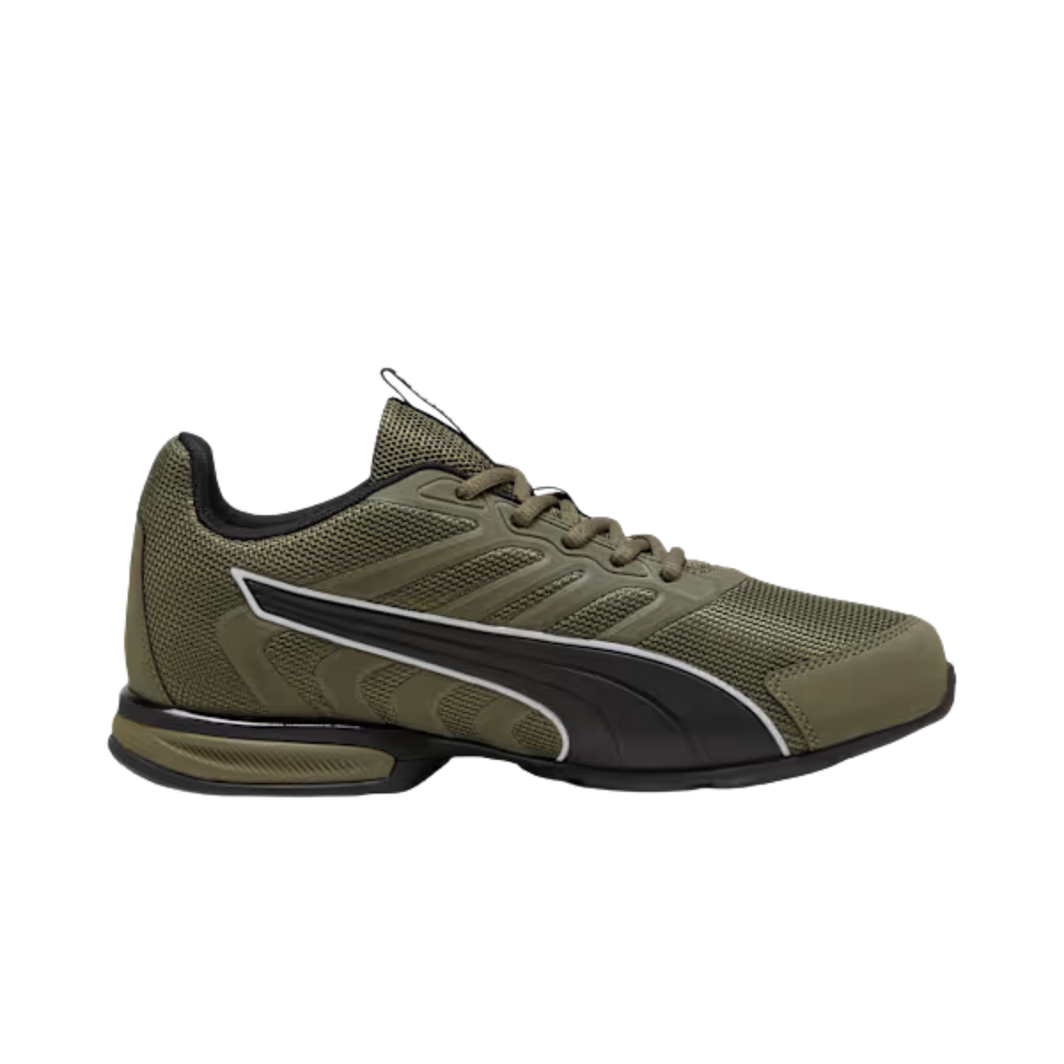 Puma Men Electro Sneakers - Loden Green Black Feather Gray