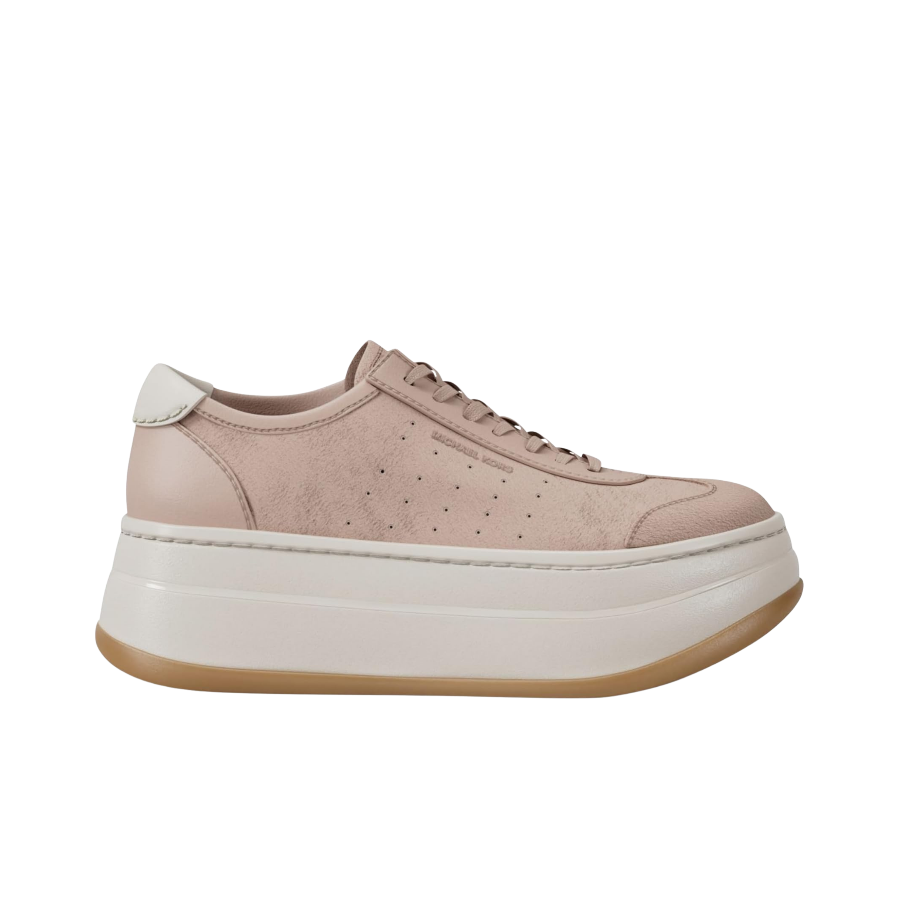 Michael Kors Women Hayes T Toe Platform Sneaker - Soft Pink