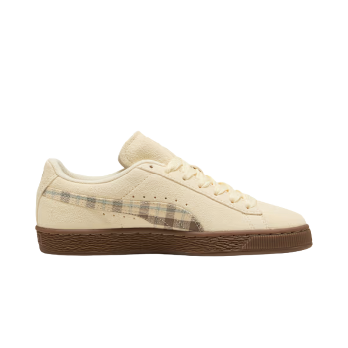 Puma Men Suede Patch Sneakers - Buttercream
