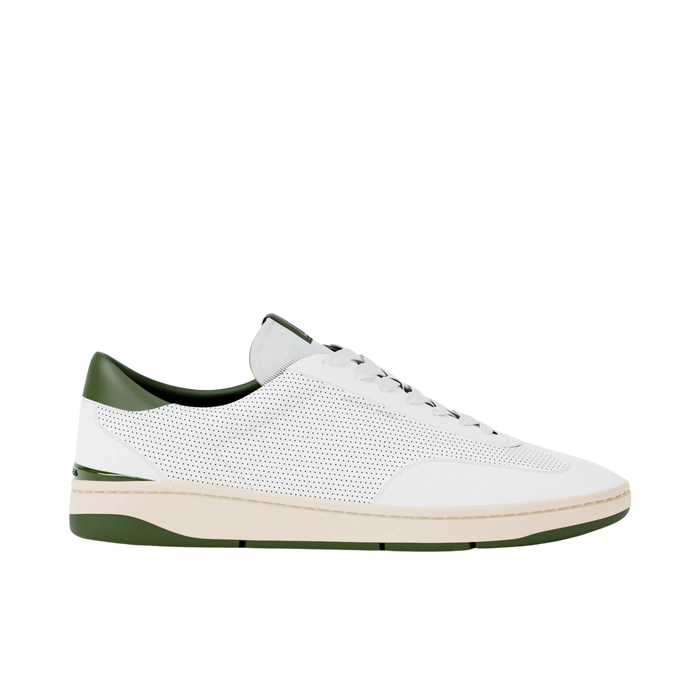 Michael Kors Men Wilton Perforated Leather Sneaker - Evergreen