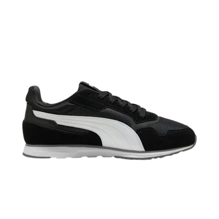 Puma Men Softride ST Miler Sneakers - Black White Strong Gray
