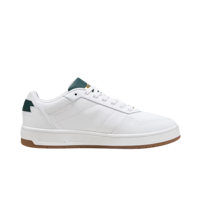 Puma Men Court Classic Lux Sneakers - White Green Terrain