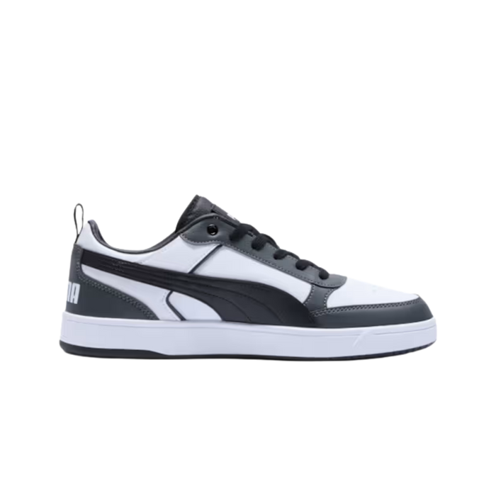 Puma Men Dribble Sneakers - White Black Shadow Gray
