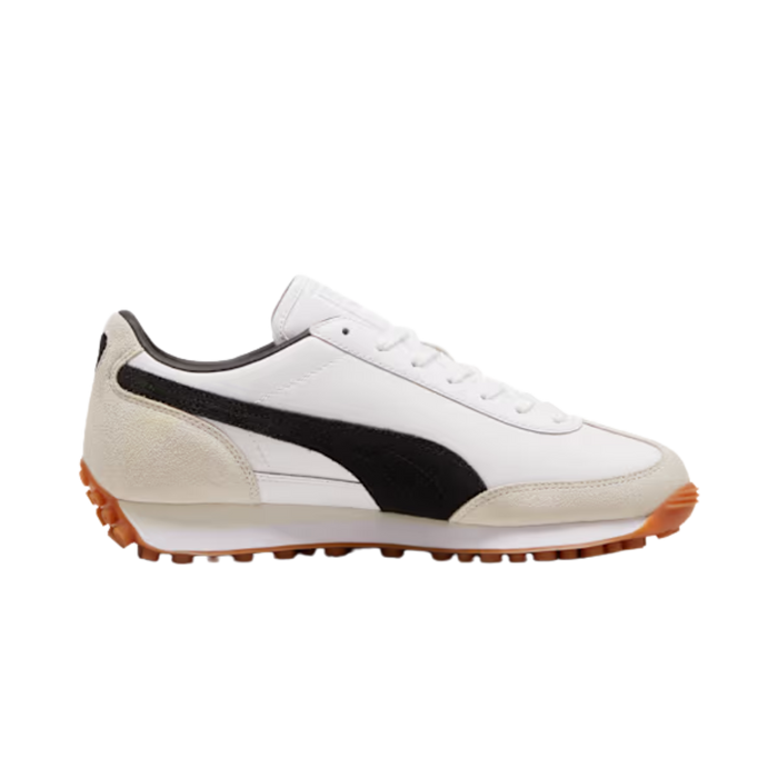 Puma Men Easy Rider Mix Sneakers - White Black