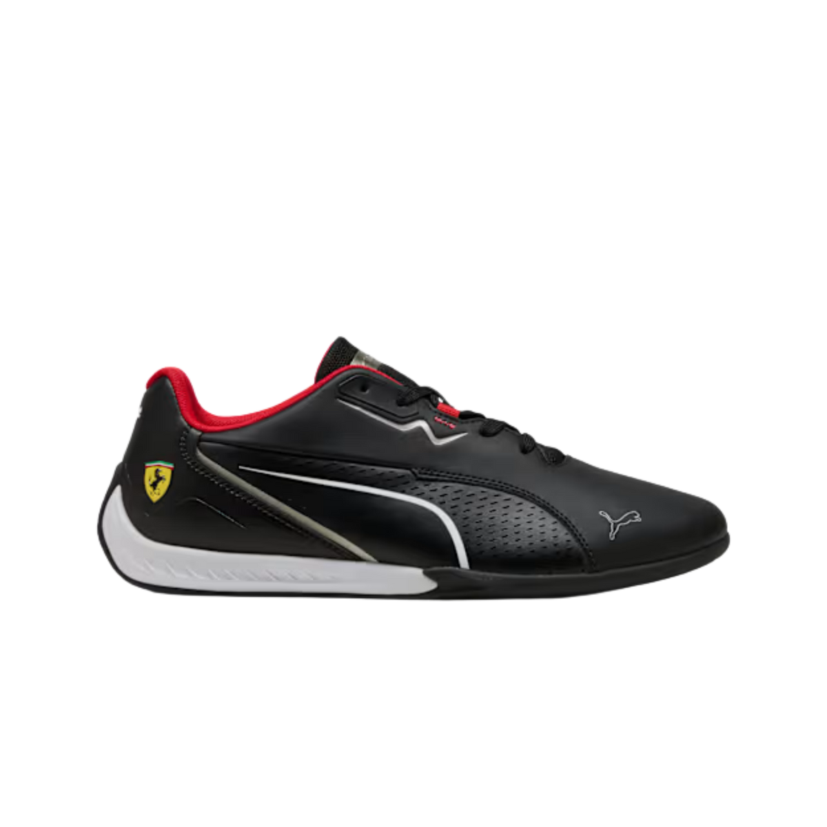 Puma Men Scuderia Ferrari Drift Cat 11 Sneakers - Black Rosso Corsa