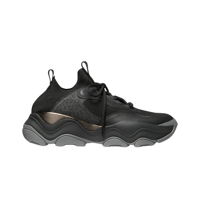 Michael Kors Men Atlas Knit Trainer Sneaker - Black