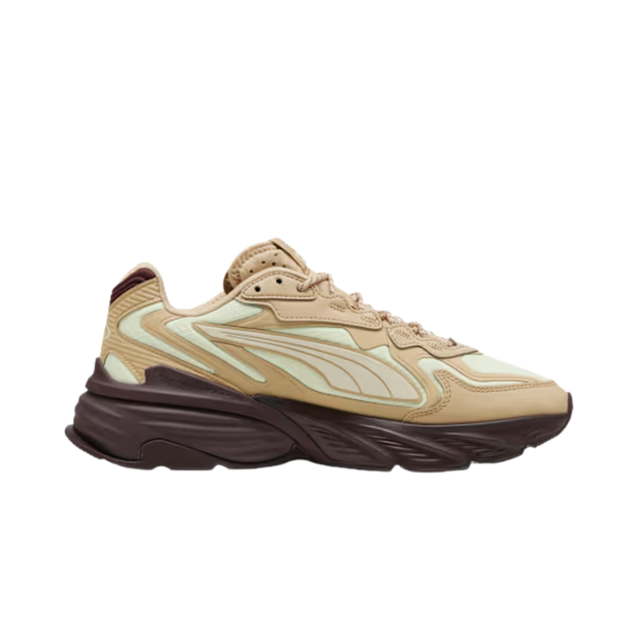 Puma Men Fade Ripstop Sneakers - Sand Dune Apple Spritz Chocolate Brown