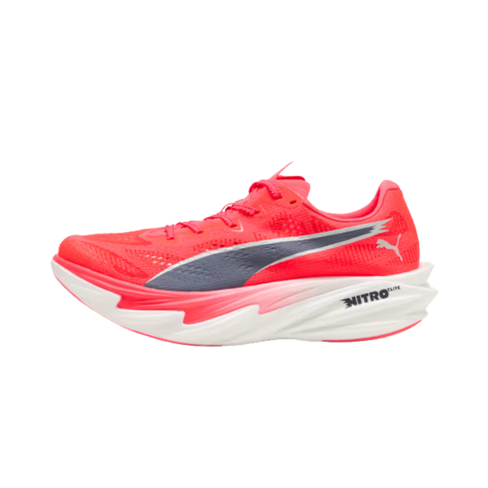 Puma Women Deviate NITRO™ Elite 4 - Ultra Red Inky Depths White