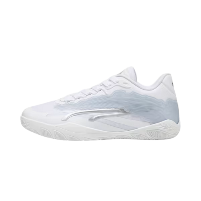 Puma Women Stewie 3 Team Basketball Shoes - White Silver