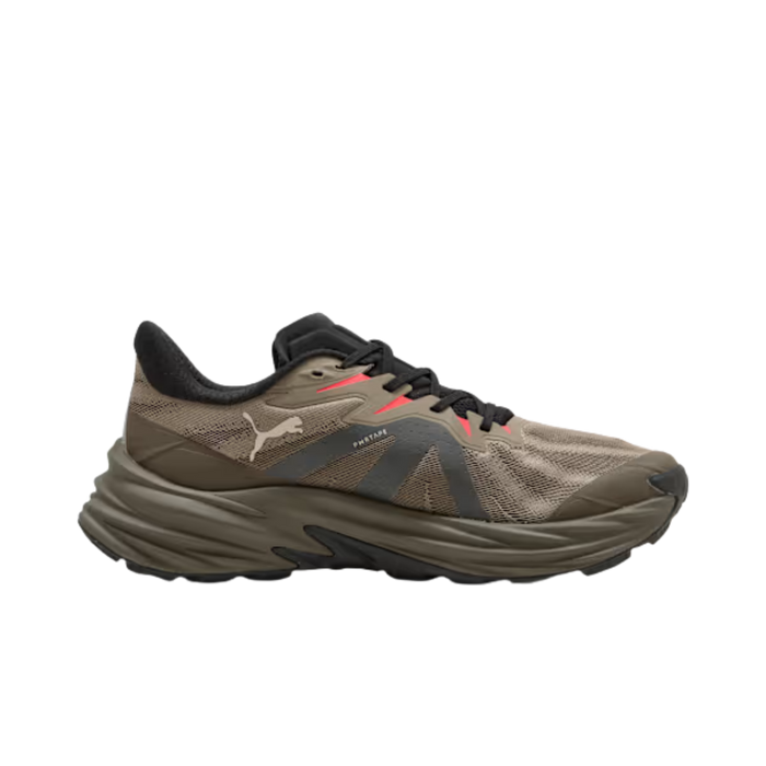 Puma Men Fast Trac Nitro™ 4 - Matte Bronze Mouse Gray Ultra Red