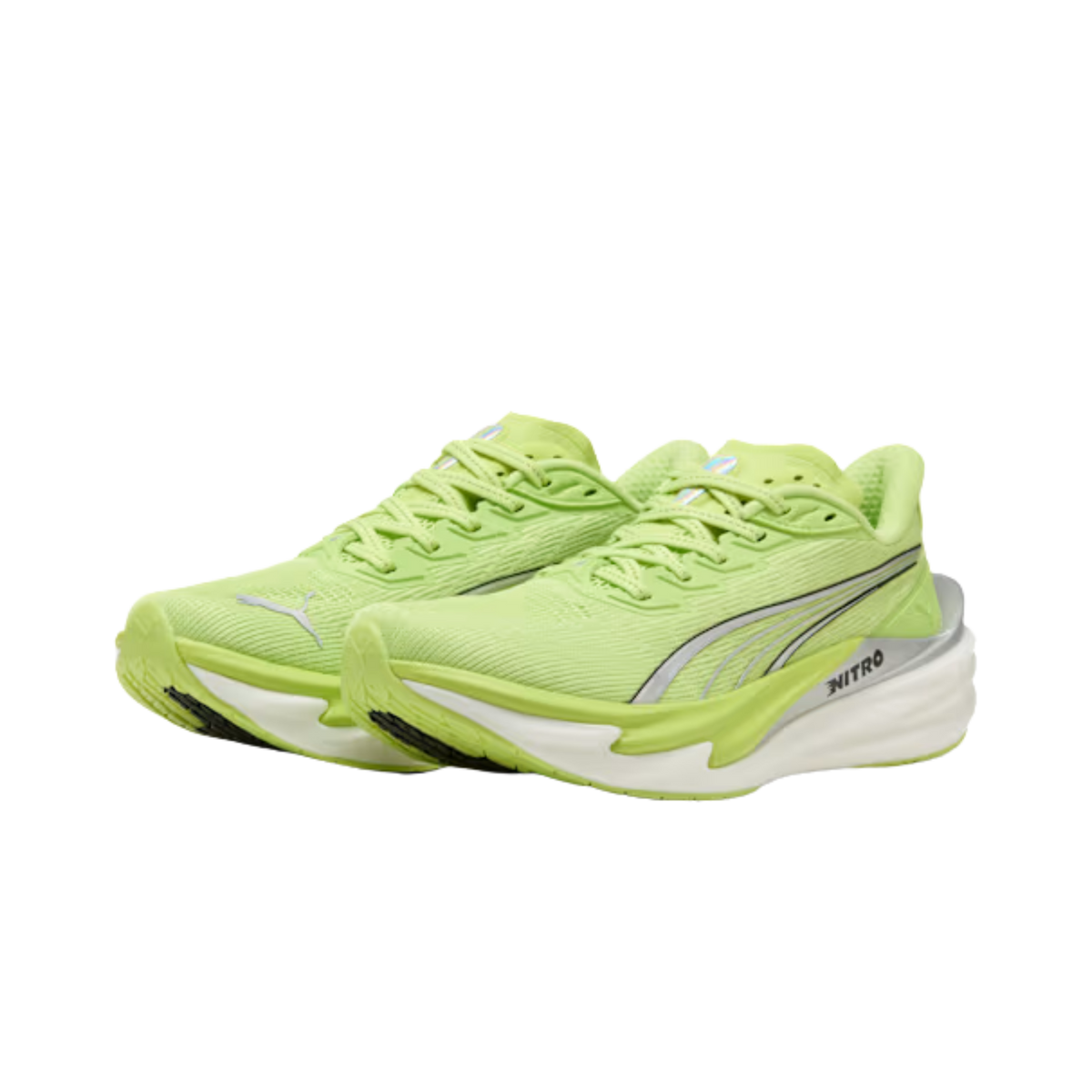 Puma Women Deviate NITRO™ 4 - Sunny Lime Silver