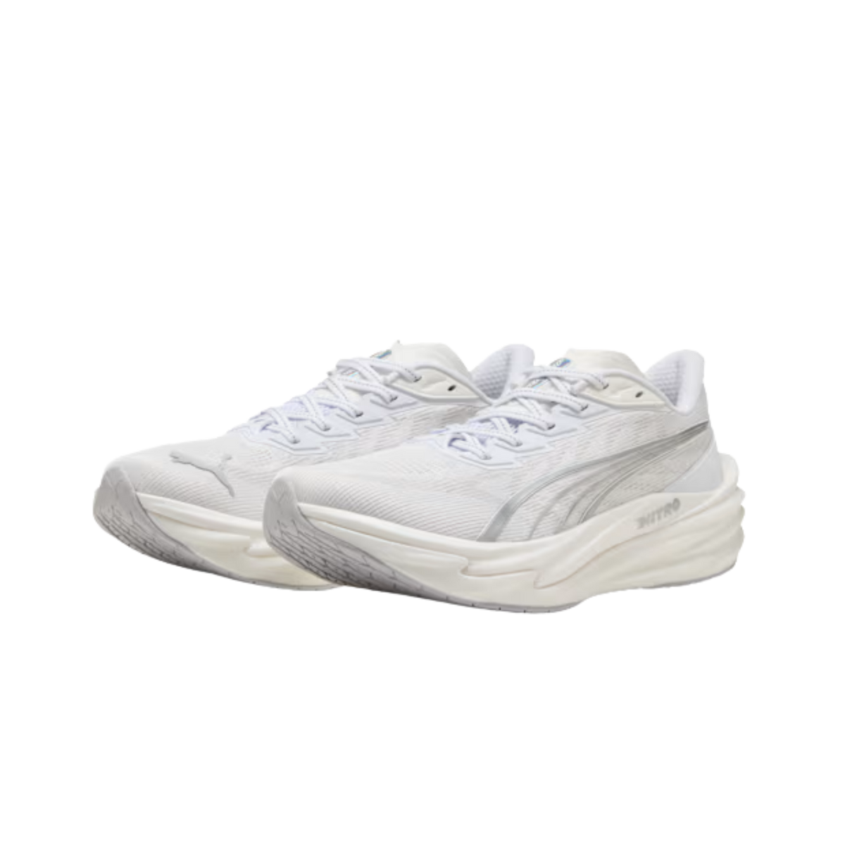 Puma Men Deviate Nitro™ 4 - White Feather Gray