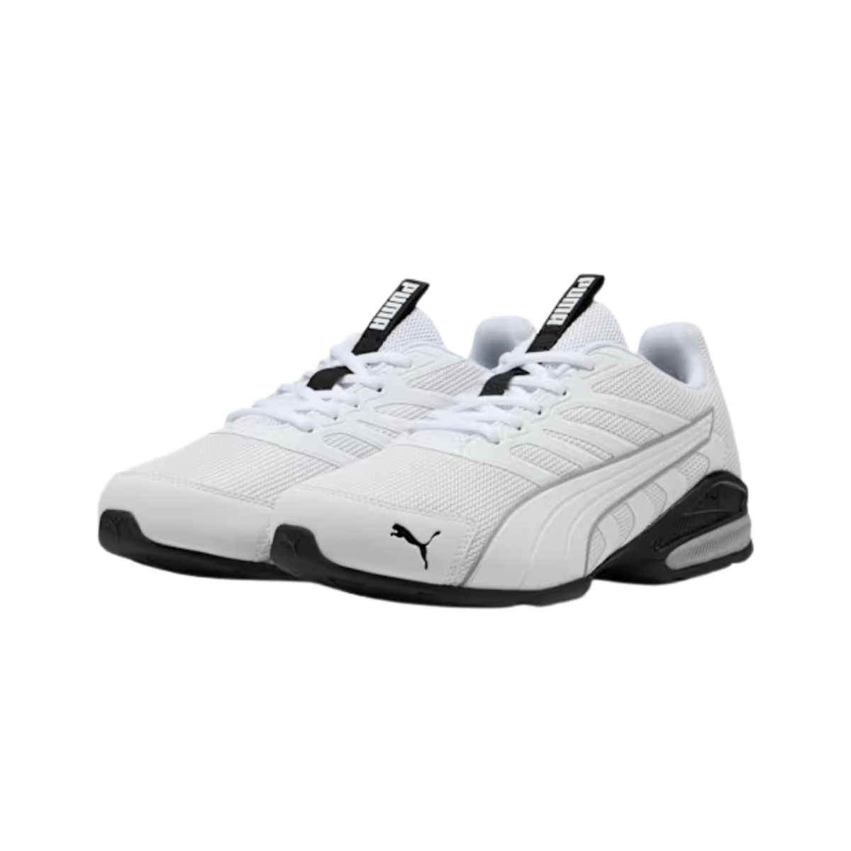 Puma Men Electro Sneakers - White Black Gray Echo
