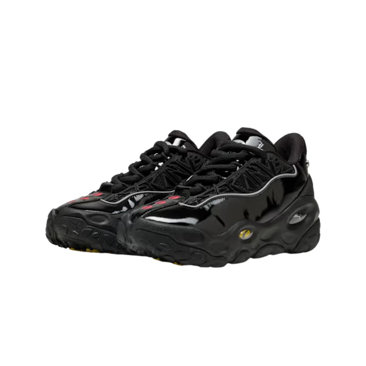 Puma Men X Fast & Furious LaFrancé RNR LA Sneakers - Black Bright Mango Yellow