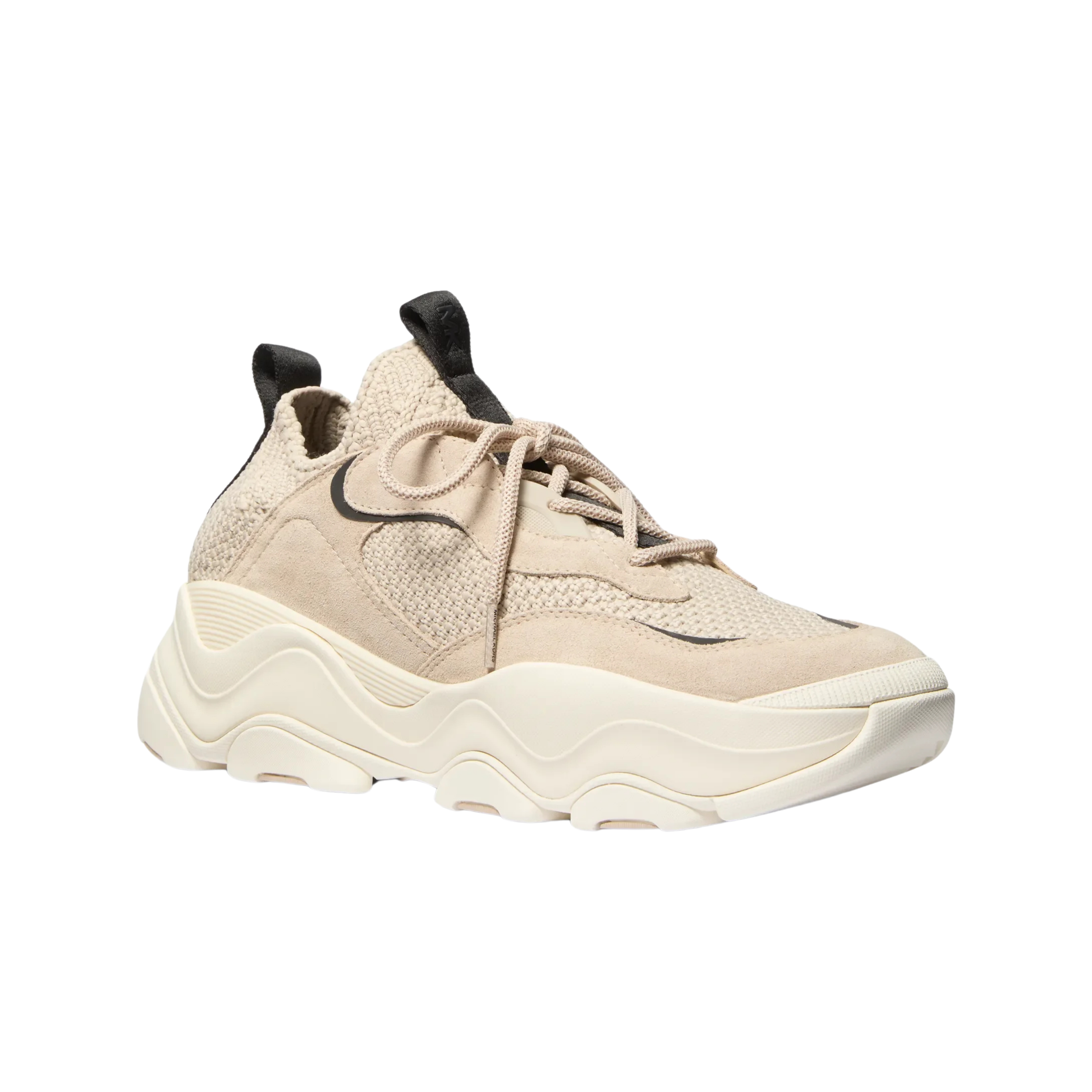 Michael Kors Men Atlas Knit Trainer Sneaker - Light Sand