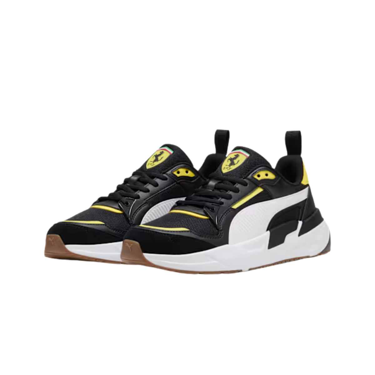 Puma Men Scuderia Ferrari Trinity 2 Sneakers - Black Speed Yellow