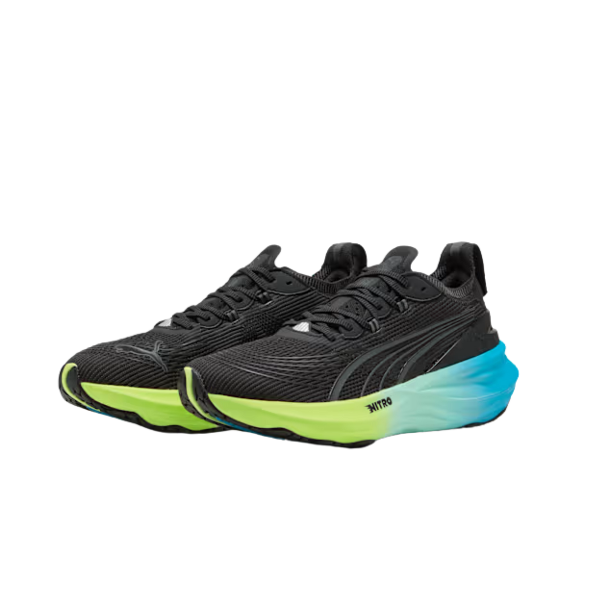 Puma Men ForeverRun Nitro™ 2 - Black Fizzy Light Speed Blue