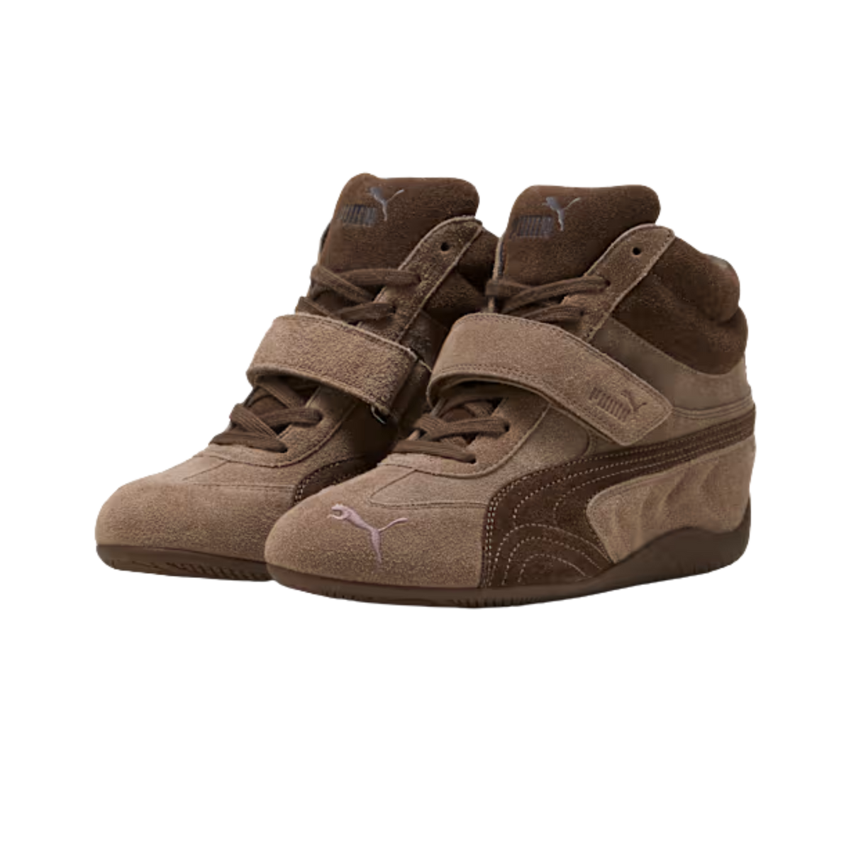 Puma Women Speedcat Wedge Sneakers - Totally Taupe Chocolate