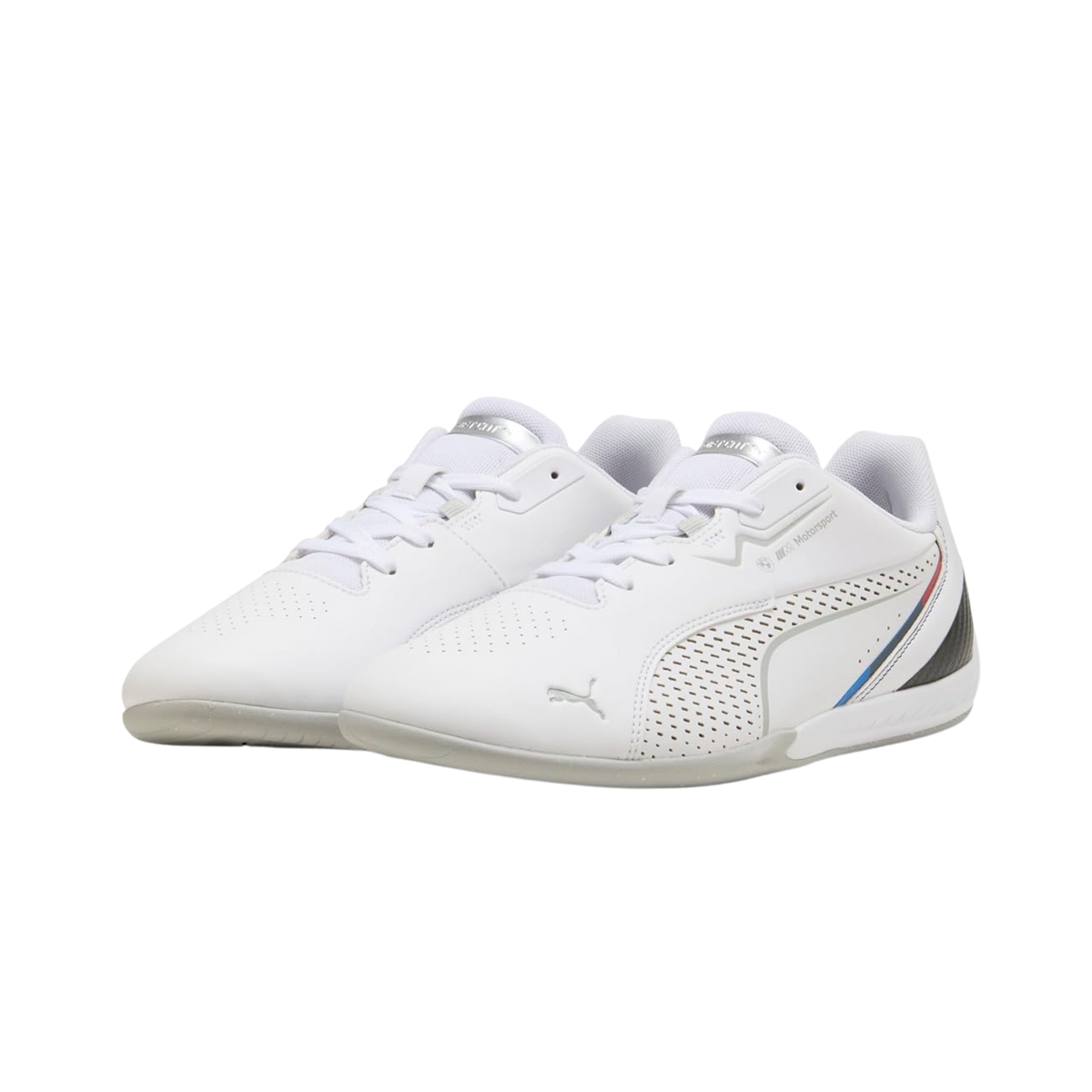 Puma Men BMW M Motorsport Drift Cat 11 Sneakers - White Flat Light Gray