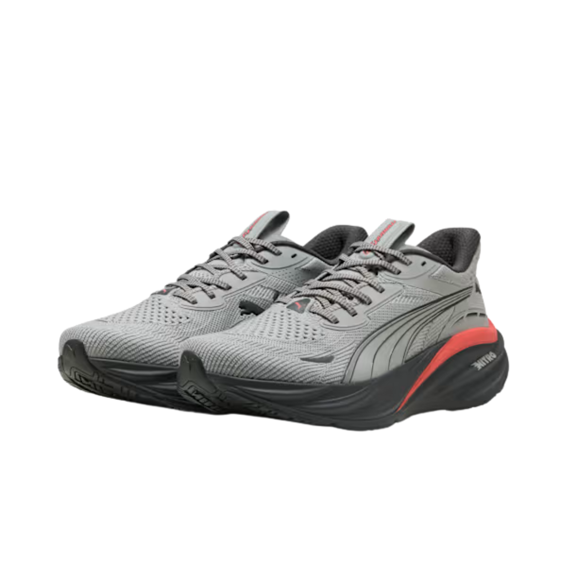 Puma Men Magnify Nitro™ 3 - Gray Echo Red Glamour