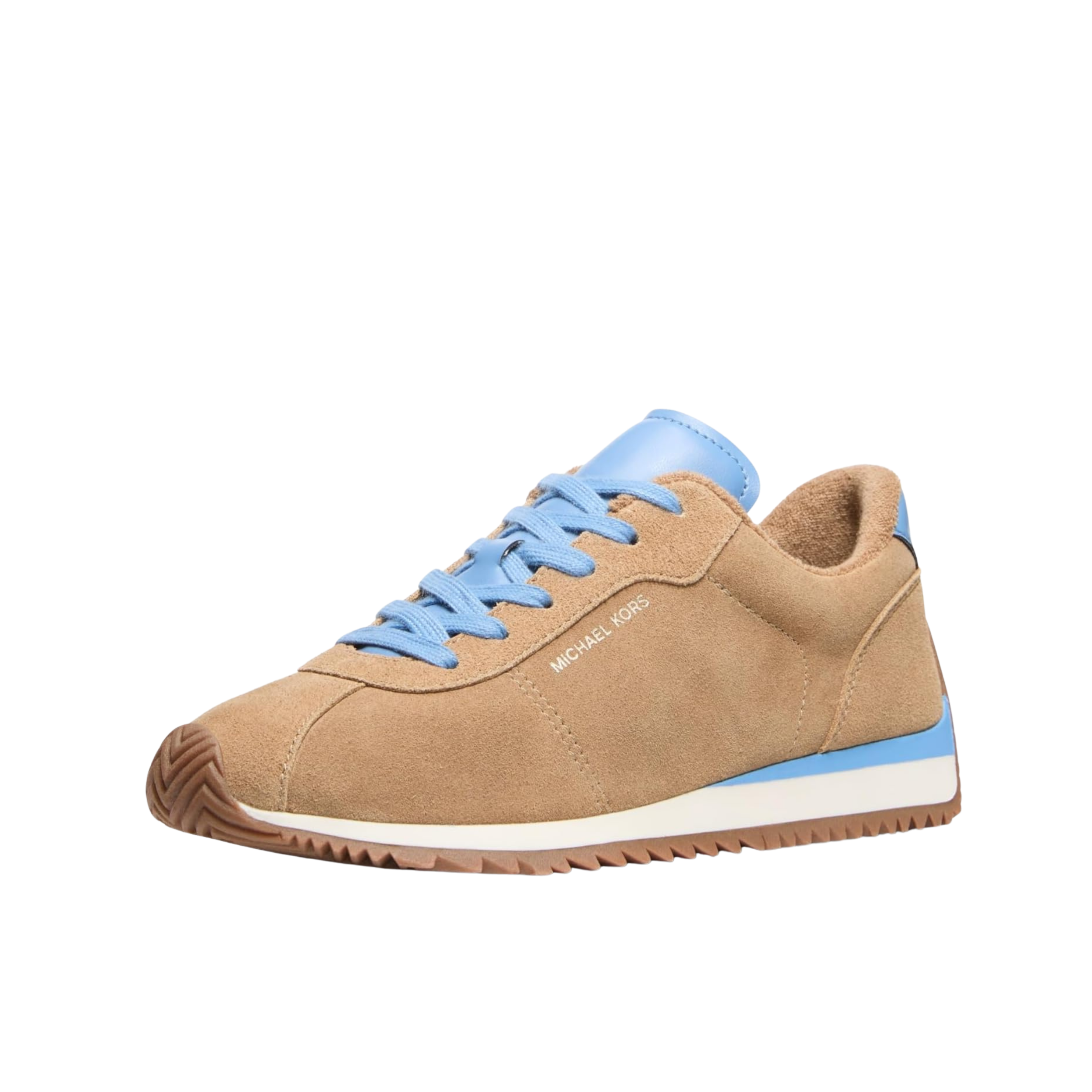 Michael Kors Women Rhodes Color Suede Trainer - Husk Multi