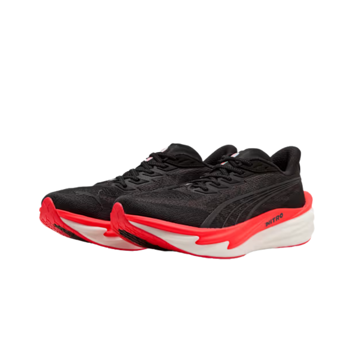 Puma Men Deviate Nitro™ 4 - Black Ultra Red