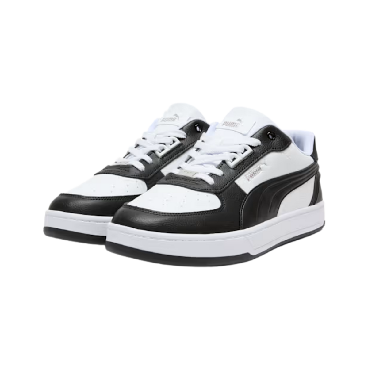 Puma Men Caven 2.0 Lux Sneakers - Black Silver White