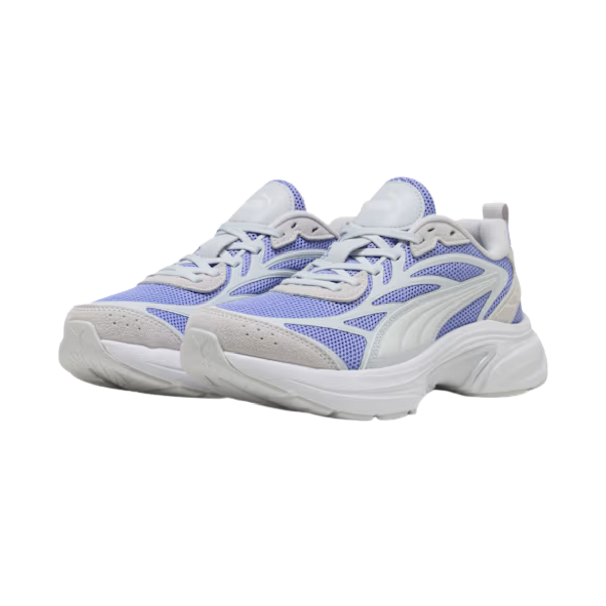 Puma Women Softride Escalate Sneakers - Intense Lavender Silver Mist White