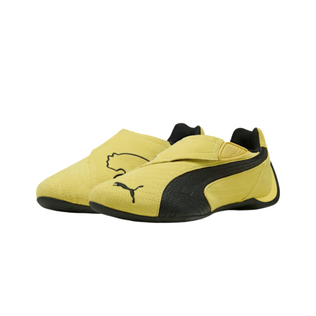 Puma Men Slipcat Sneakers - Lemon Meringue Black