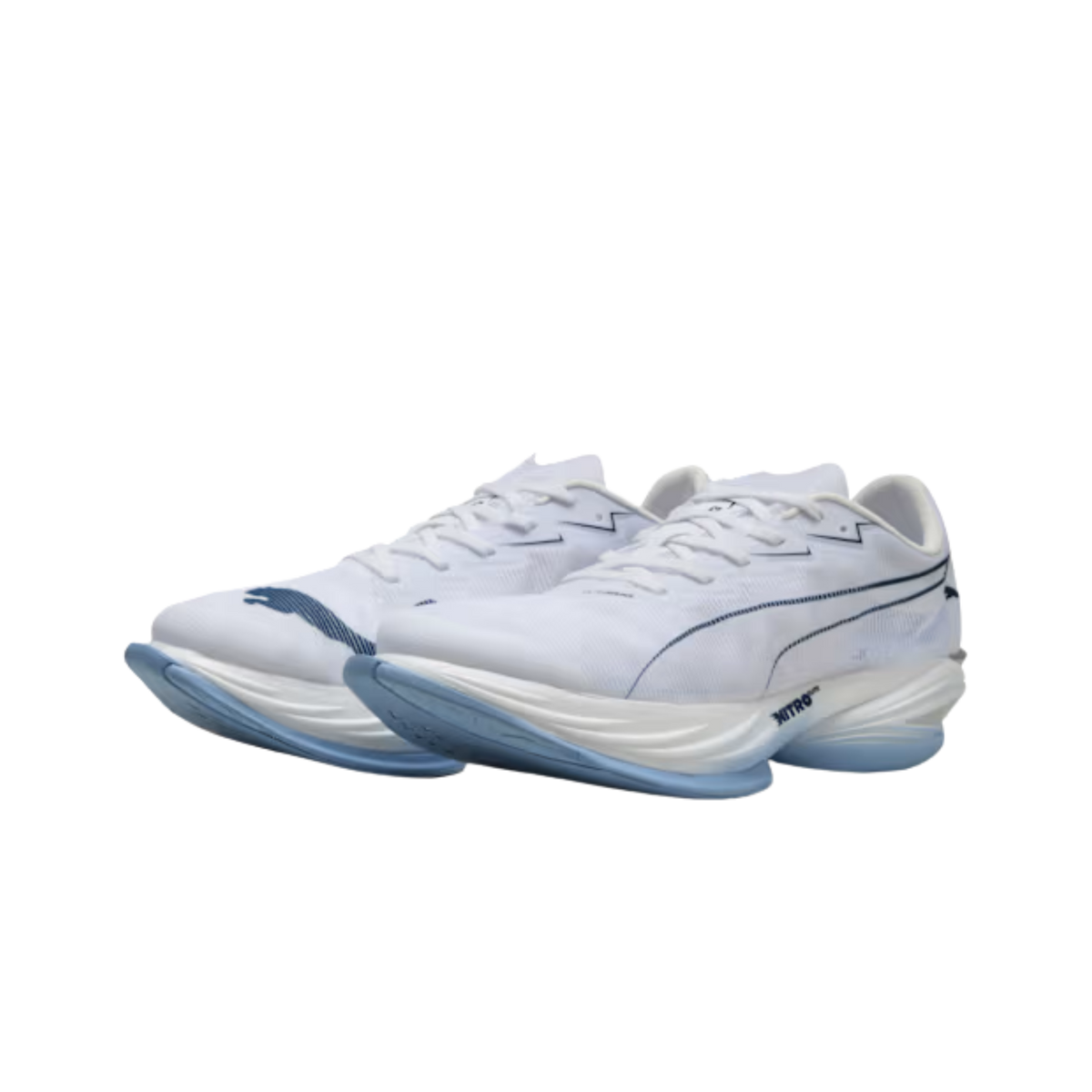 Puma Men Fast R Nitro™ Elite 3 - White Chambray Blue
