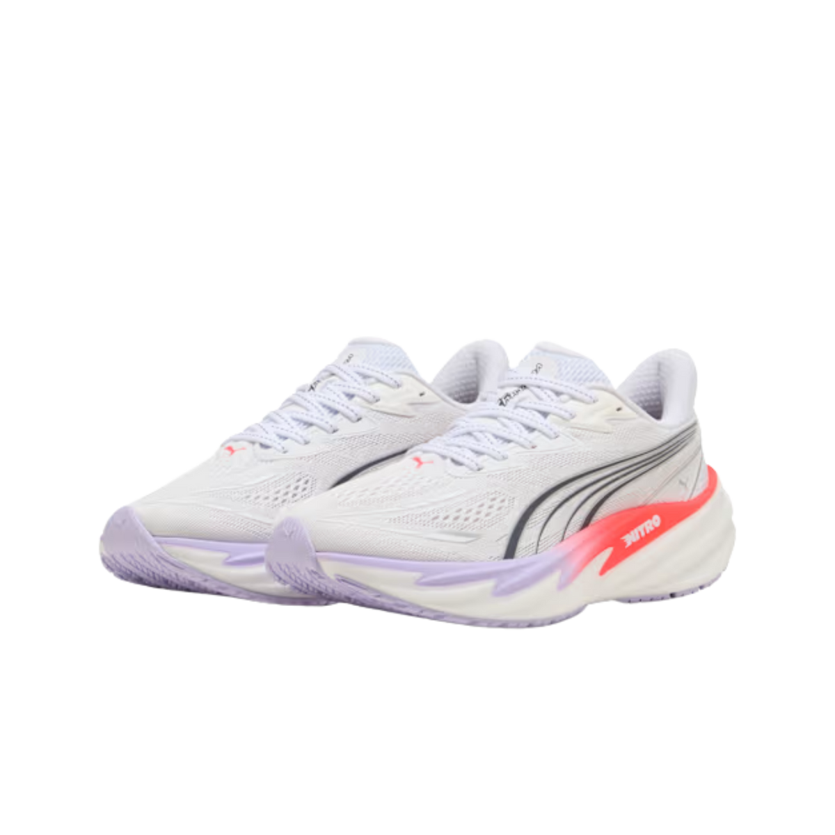 Puma Women Velocity NITRO™ 5 Sneaker - White Ultra Red Light Lavender