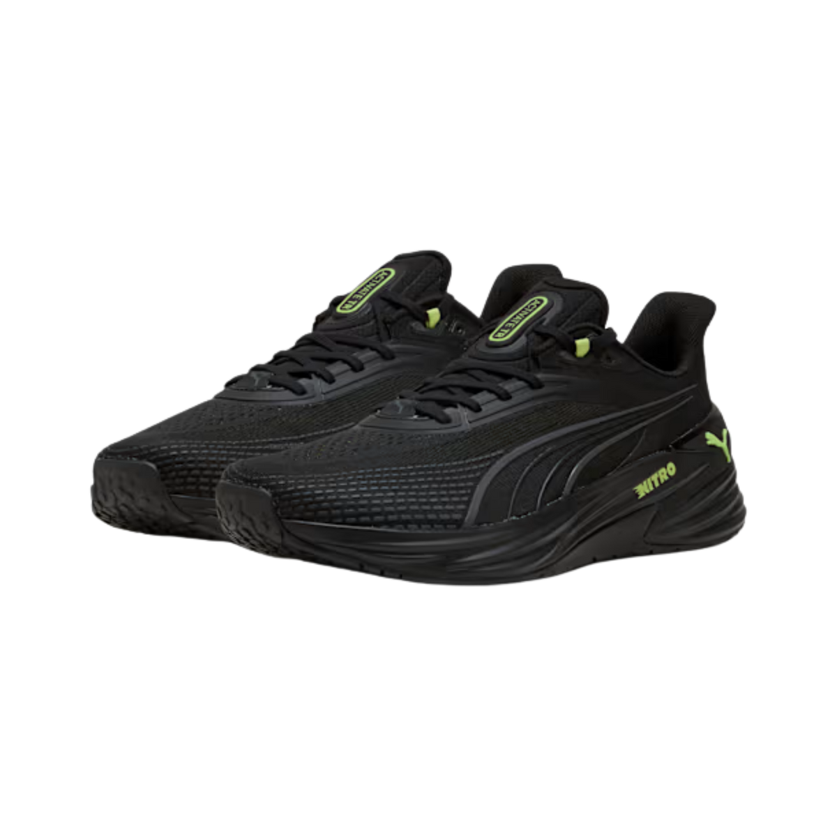 Puma Women Activate NITRO™ Training Shoes - Black Sunny Lime Cool Dark Gray