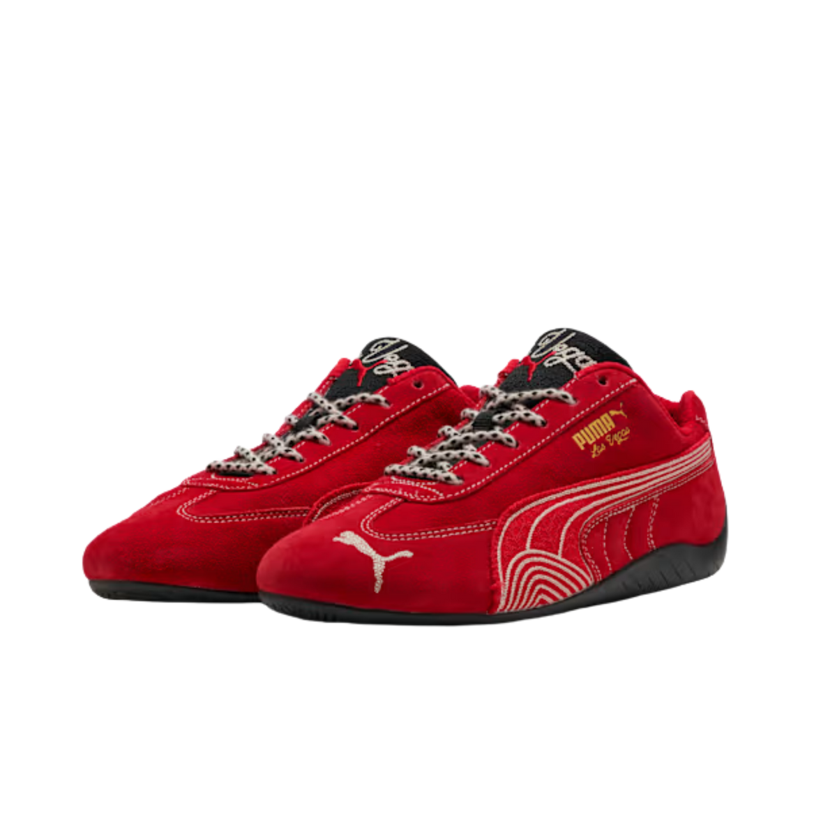 Puma Men Speedcat OG Las Vegas - All Time Red Canvas Black