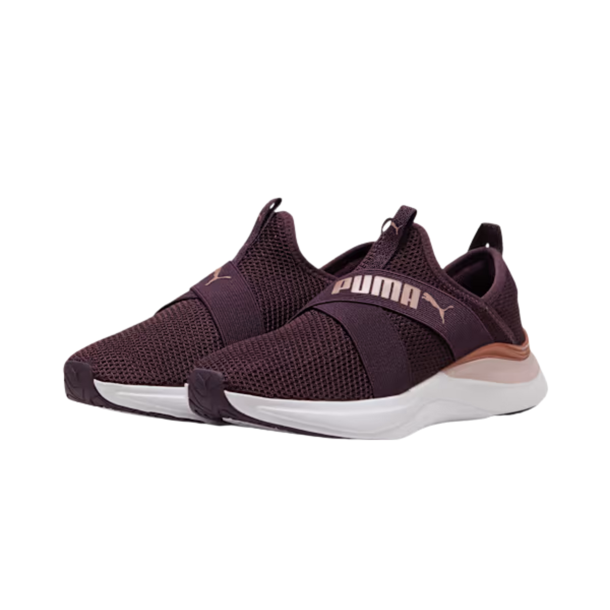 Puma Women Softride Harmony - Midnight Plum Rose Gold Mauve Mist