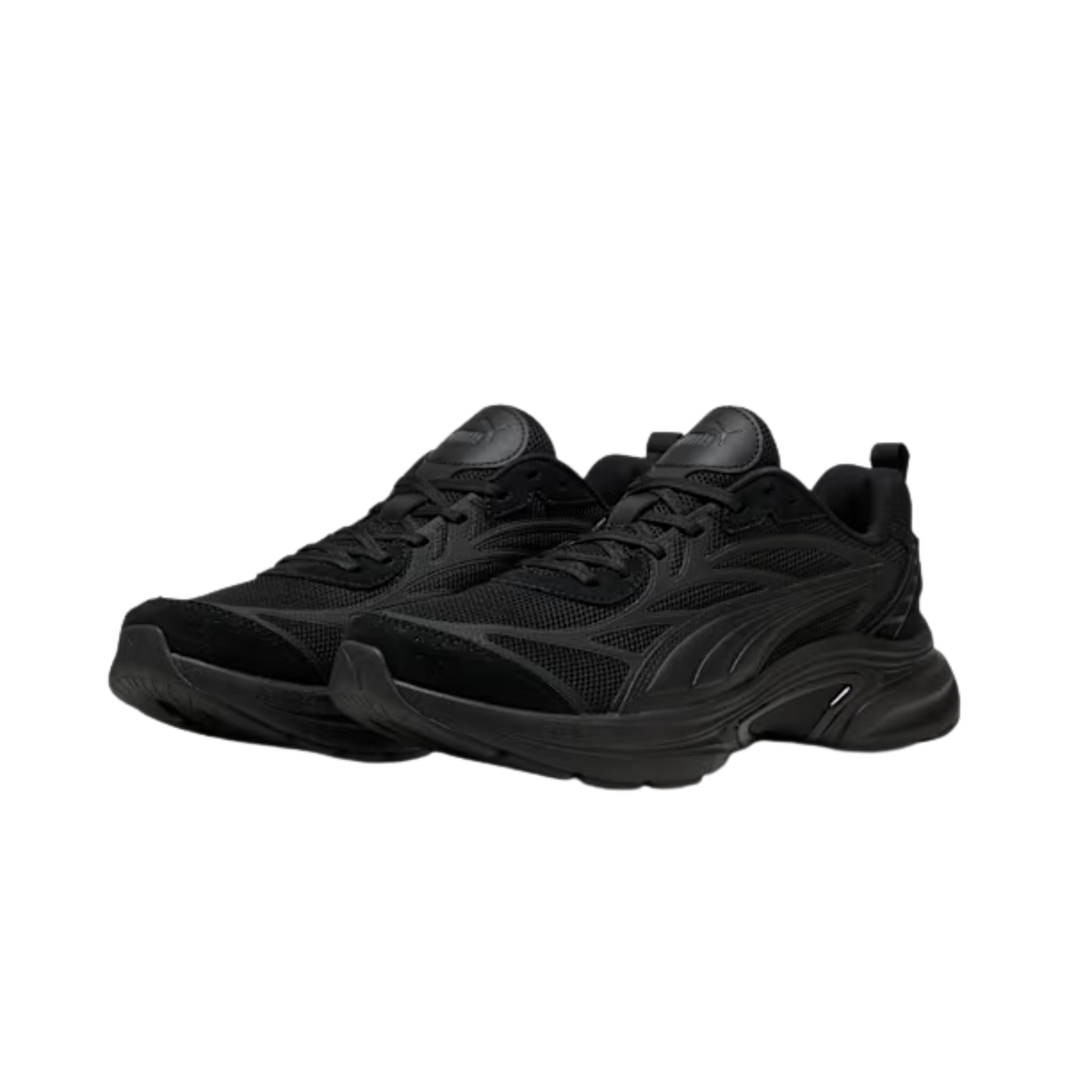 Puma Men Softride Escalate Sneakers - Black Strong Gray