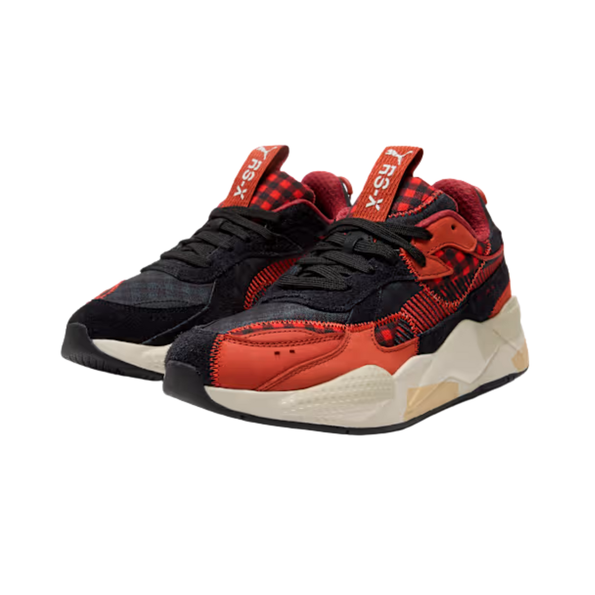 Puma Men RS X Hyper Prep Fall Sneakers - Chili Oil Fierce Red Black
