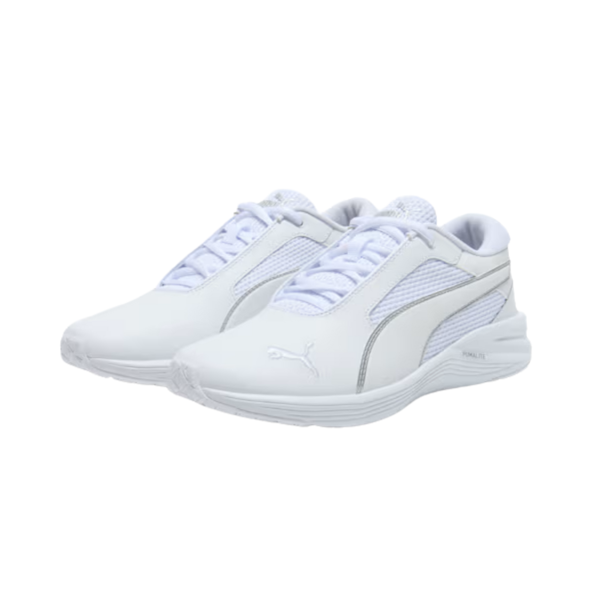 Puma Women Prowl Ella Lite - White Feather Gray Silver