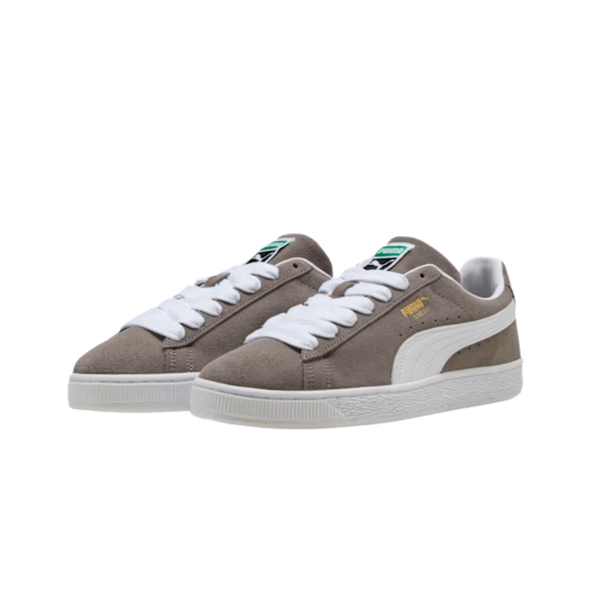 Puma Men Suede Classic Sneakers - Cast Iron White