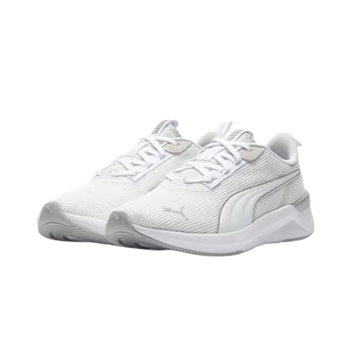 Puma Women Softride Harli Metallic - White Silver