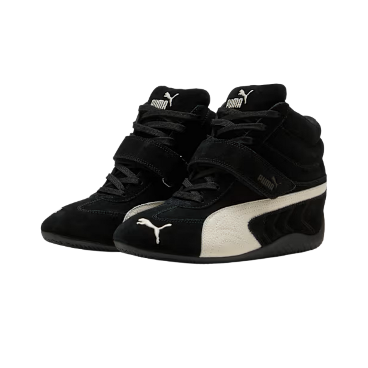 Puma Women Speedcat Wedge OG Sneakers - Black White