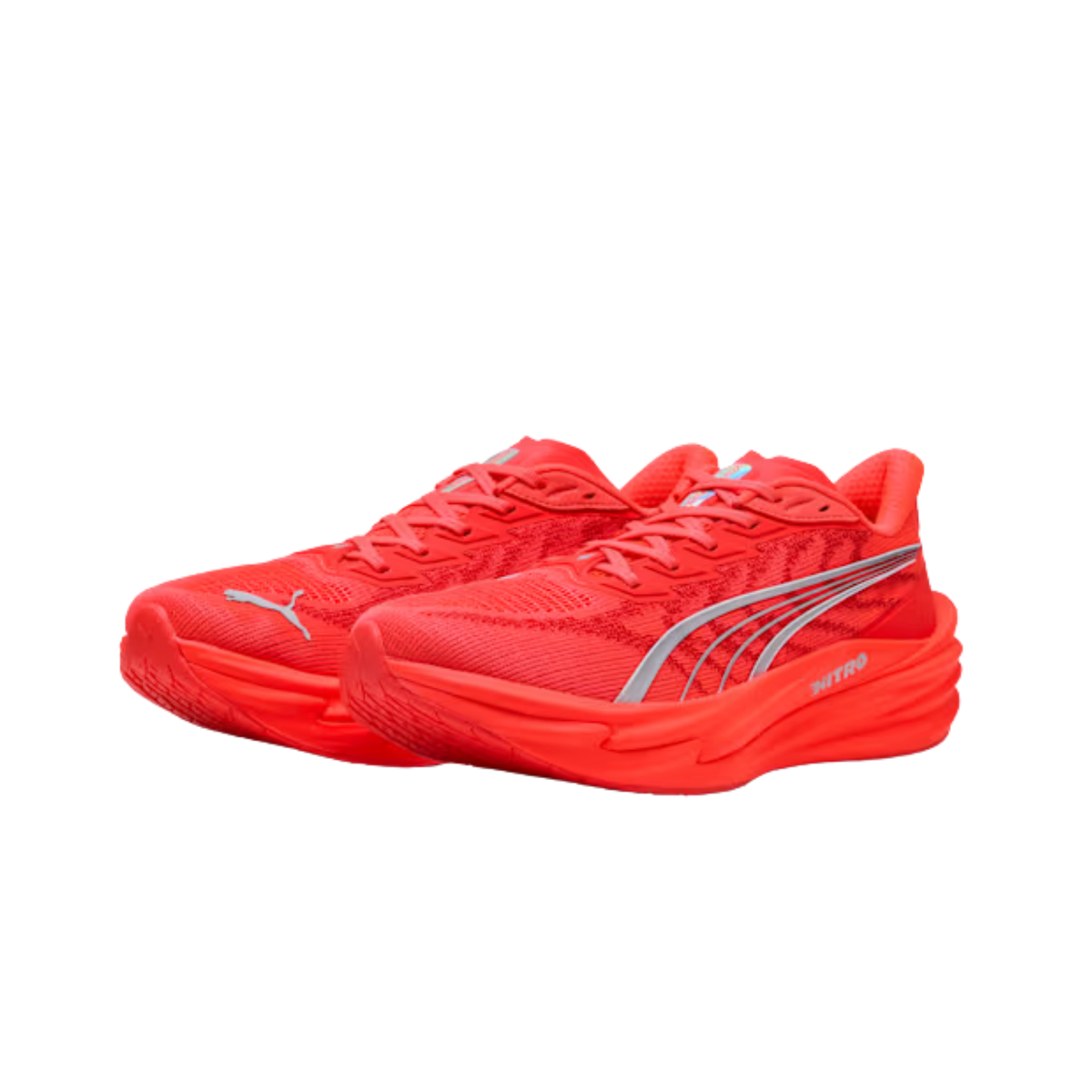 Puma Men Deviate Nitro™ 4 - Ultra Red Silver